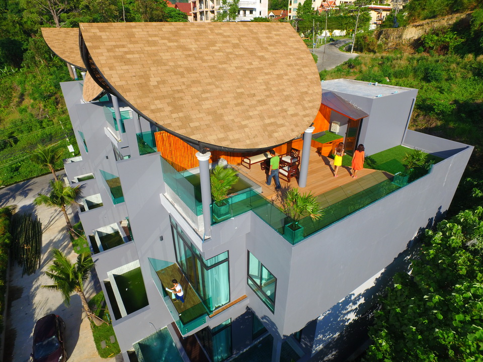 bukit pool villas - Exterior bird perspective 1