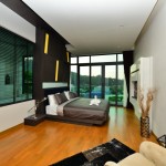 Bukit pool villas - Bed & View