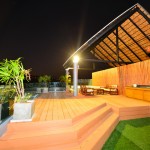 Bukit pool villas - Rooftop - Night